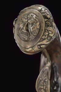 Pistola di Rousset ridotta a luminello, con fornimenti in argento  - Asta Rare Armi Antiche e Militaria da tutto il mondo - Associazione Nazionale - Case d'Asta italiane
