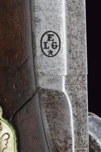 Pistola da tiro a luminello  - Asta Rare Armi Antiche e Militaria da tutto il mondo - Associazione Nazionale - Case d'Asta italiane