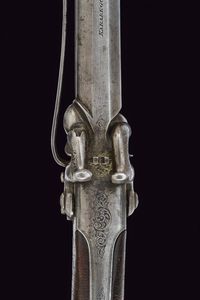 Pistola a luminello a due canne sovrapposte di Karabegof  - Asta Rare Armi Antiche e Militaria da tutto il mondo - Associazione Nazionale - Case d'Asta italiane