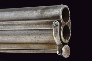 Pistola a luminello a due canne sovrapposte di Karabegof  - Asta Rare Armi Antiche e Militaria da tutto il mondo - Associazione Nazionale - Case d'Asta italiane