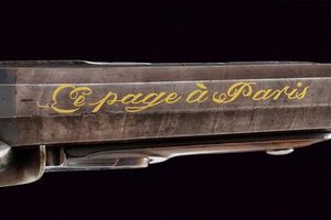 Paio di belle pistole a luminello da ufficiale di Le Page  - Asta Rare Armi Antiche e Militaria da tutto il mondo - Associazione Nazionale - Case d'Asta italiane