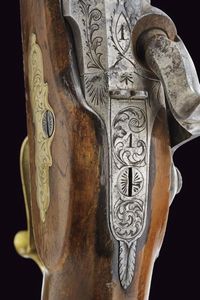 Paio di pistole a luminello da tiro in cassetta  - Asta Rare Armi Antiche e Militaria da tutto il mondo - Associazione Nazionale - Case d'Asta italiane