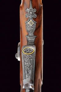 Paio di straordinarie di pistole a luminello di Carl Pirko  - Asta Rare Armi Antiche e Militaria da tutto il mondo - Associazione Nazionale - Case d'Asta italiane