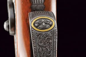 Paio di straordinarie di pistole a luminello di Carl Pirko  - Asta Rare Armi Antiche e Militaria da tutto il mondo - Associazione Nazionale - Case d'Asta italiane