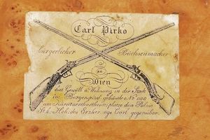 Paio di straordinarie di pistole a luminello di Carl Pirko  - Asta Rare Armi Antiche e Militaria da tutto il mondo - Associazione Nazionale - Case d'Asta italiane