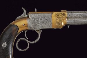 Rara pistola a leva Venditti  - Asta Rare Armi Antiche e Militaria da tutto il mondo - Associazione Nazionale - Case d'Asta italiane