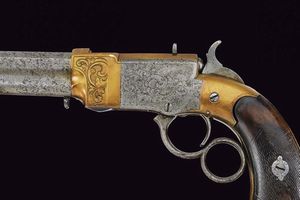 Rara pistola a leva Venditti  - Asta Rare Armi Antiche e Militaria da tutto il mondo - Associazione Nazionale - Case d'Asta italiane