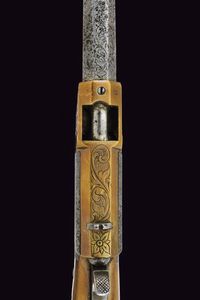 Rara pistola a leva Venditti  - Asta Rare Armi Antiche e Militaria da tutto il mondo - Associazione Nazionale - Case d'Asta italiane