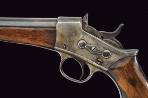 Pistola Remington 1871 Army Rolling Block  - Asta Rare Armi Antiche e Militaria da tutto il mondo - Associazione Nazionale - Case d'Asta italiane