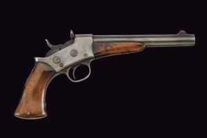 Pistola Remington 1871 Army Rolling Block  - Asta Rare Armi Antiche e Militaria da tutto il mondo - Associazione Nazionale - Case d'Asta italiane