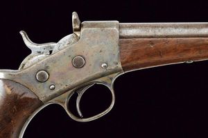 Pistola Remington 1871 Army Rolling Block  - Asta Rare Armi Antiche e Militaria da tutto il mondo - Associazione Nazionale - Case d'Asta italiane