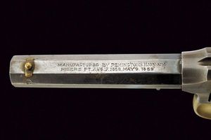 Remington Rider Pocket Revolver  - Asta Rare Armi Antiche e Militaria da tutto il mondo - Associazione Nazionale - Case d'Asta italiane