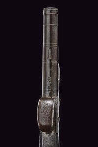 Bellissimo mazzagatto a pietra focaia di Hall  - Asta Rare Armi Antiche e Militaria da tutto il mondo - Associazione Nazionale - Case d'Asta italiane