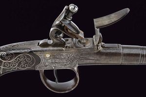 Bellissimo mazzagatto a pietra focaia di Hall  - Asta Rare Armi Antiche e Militaria da tutto il mondo - Associazione Nazionale - Case d'Asta italiane