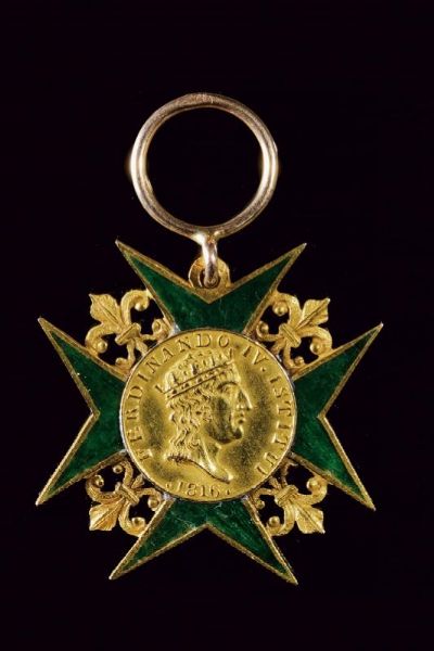 Ferdinando IV di Borbone (1759-1816)  - Asta Medaglie, Decorazioni e Ordini - Associazione Nazionale - Case d'Asta italiane
