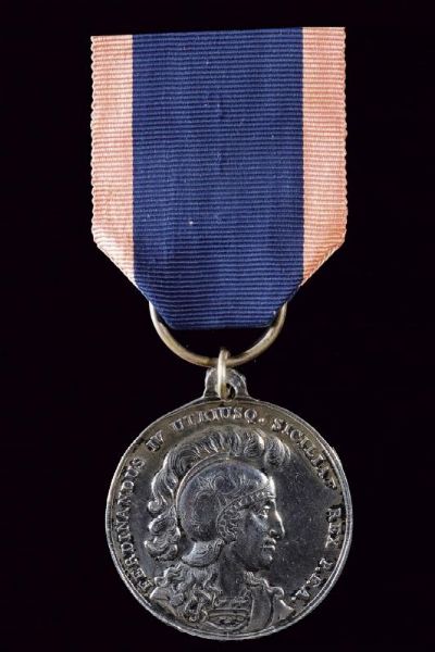 Ferdinando IV di Borbone (1759-1816)  - Asta Medaglie, Decorazioni e Ordini - Associazione Nazionale - Case d'Asta italiane