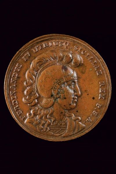 Ferdinando IV di Borbone (1759-1816)  - Asta Medaglie, Decorazioni e Ordini - Associazione Nazionale - Case d'Asta italiane
