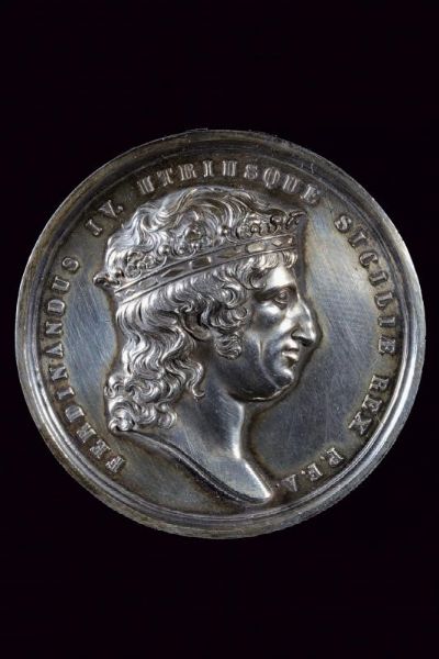 Ferdinando IV di Borbone (1759-1816)  - Asta Medaglie, Decorazioni e Ordini - Associazione Nazionale - Case d'Asta italiane