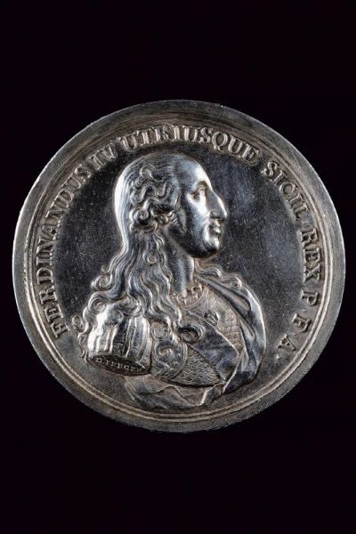 Ferdinando IV di Borbone (1759-1816)  - Asta Medaglie, Decorazioni e Ordini - Associazione Nazionale - Case d'Asta italiane