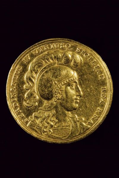 Ferdinando IV di Borbone (1759-1816)  - Asta Medaglie, Decorazioni e Ordini - Associazione Nazionale - Case d'Asta italiane