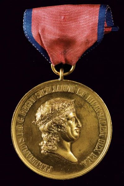 Ferdinando I di Borbone (1816-1825)  - Asta Medaglie, Decorazioni e Ordini - Associazione Nazionale - Case d'Asta italiane