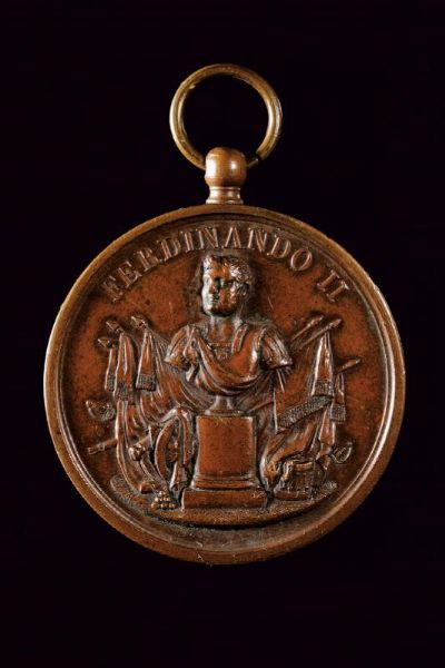 Ferdinando II (1830-1859)  - Asta Medaglie, Decorazioni e Ordini - Associazione Nazionale - Case d'Asta italiane