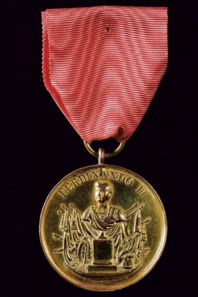 Ferdinando II (1830-1859)  - Asta Medaglie, Decorazioni e Ordini - Associazione Nazionale - Case d'Asta italiane
