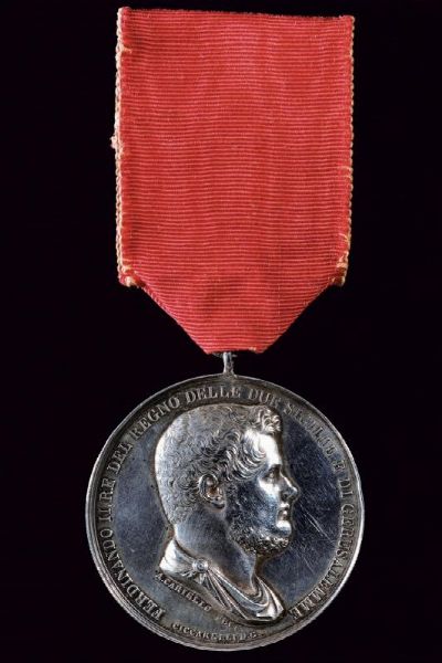 Ferdinando II (1830-1859)  - Asta Medaglie, Decorazioni e Ordini - Associazione Nazionale - Case d'Asta italiane
