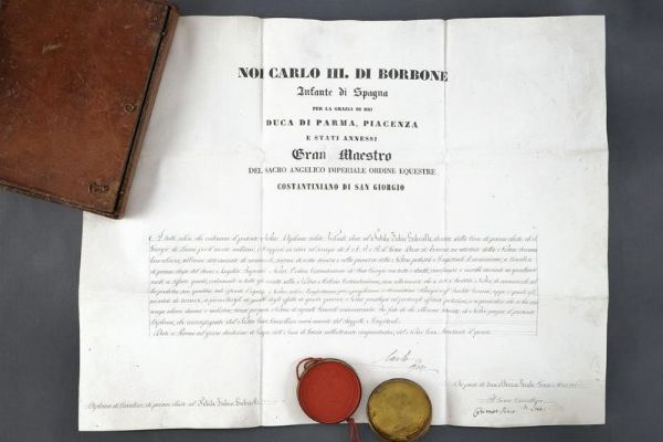 Ordine Costantiniano di San Giorgio (1815 - 1847)  - Asta Medaglie, Decorazioni e Ordini - Associazione Nazionale - Case d'Asta italiane