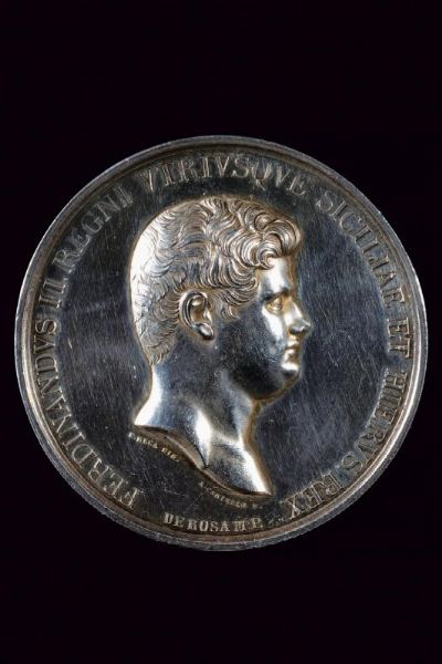 Ferdinando II (1830-1859)  - Asta Medaglie, Decorazioni e Ordini - Associazione Nazionale - Case d'Asta italiane