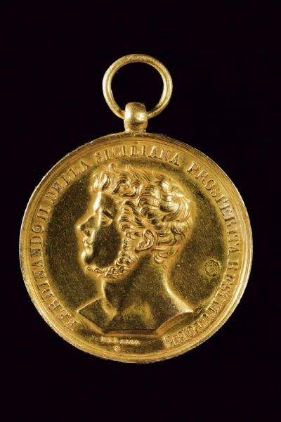 Ferdinando II (1830-1859)  - Asta Medaglie, Decorazioni e Ordini - Associazione Nazionale - Case d'Asta italiane