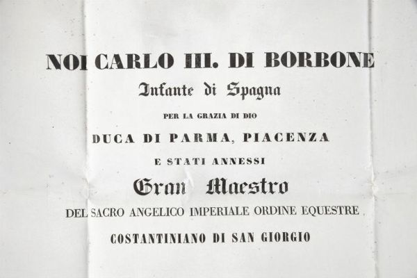 Ordine Costantiniano di San Giorgio (1815 - 1847)  - Asta Medaglie, Decorazioni e Ordini - Associazione Nazionale - Case d'Asta italiane