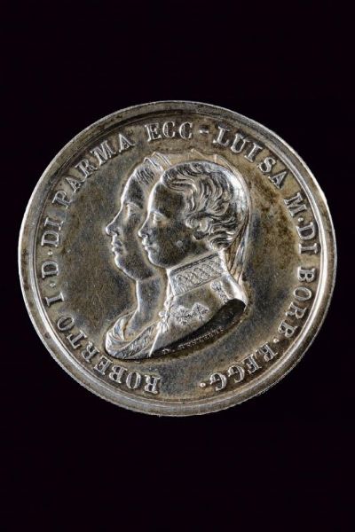 Roberto I di Parma (1854- 1859)  - Asta Medaglie, Decorazioni e Ordini - Associazione Nazionale - Case d'Asta italiane