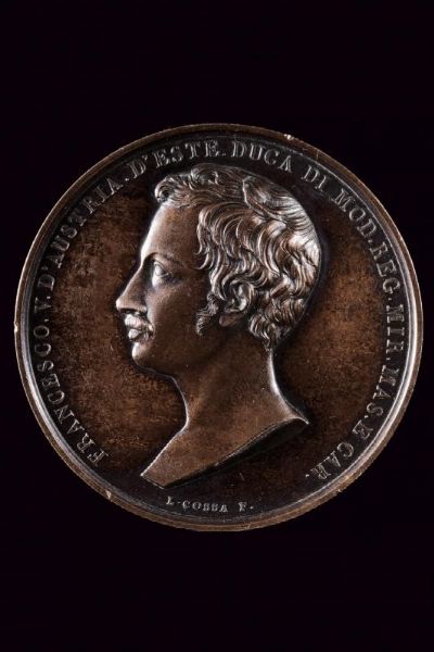 Francesco V d'Austria-Este (1846-1859)  - Asta Medaglie, Decorazioni e Ordini - Associazione Nazionale - Case d'Asta italiane