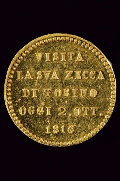 Vittorio Emanuele I di Savoia (1802-1821)  - Asta Medaglie, Decorazioni e Ordini - Associazione Nazionale - Case d'Asta italiane