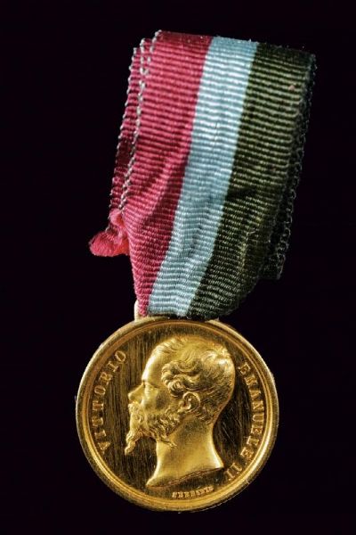 Vittorio Emanuele II (1849-1861)  - Asta Medaglie, Decorazioni e Ordini - Associazione Nazionale - Case d'Asta italiane