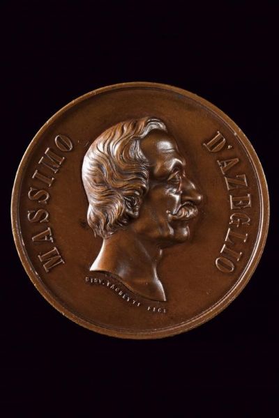 Massimo d'Azeglio  - Asta Medaglie, Decorazioni e Ordini - Associazione Nazionale - Case d'Asta italiane