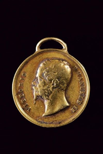 Vittorio Emanuele II (1849-1861)  - Asta Medaglie, Decorazioni e Ordini - Associazione Nazionale - Case d'Asta italiane