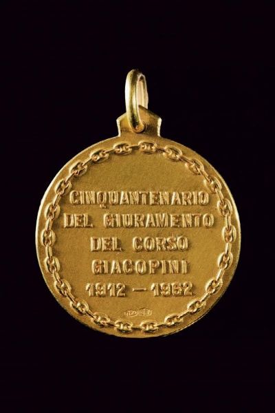 Medaglia d'oro  - Asta Medaglie, Decorazioni e Ordini - Associazione Nazionale - Case d'Asta italiane