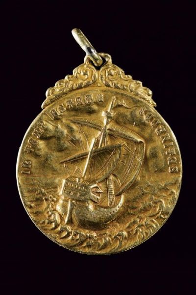 Medaglia d'oro  - Asta Medaglie, Decorazioni e Ordini - Associazione Nazionale - Case d'Asta italiane