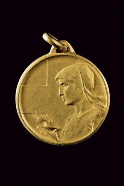 Medaglia d'oro  - Asta Medaglie, Decorazioni e Ordini - Associazione Nazionale - Case d'Asta italiane