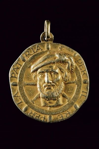 Medaglia d'oro  - Asta Medaglie, Decorazioni e Ordini - Associazione Nazionale - Case d'Asta italiane
