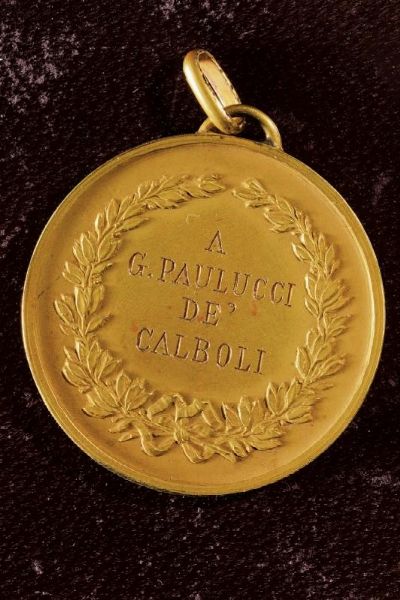Medaglia d'oro  - Asta Medaglie, Decorazioni e Ordini - Associazione Nazionale - Case d'Asta italiane