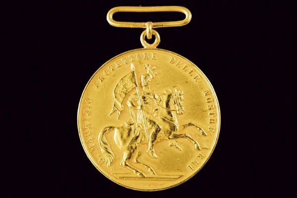 Medaglia Mauriziana per ufficiali inferiori e sottufficiali  - Asta Medaglie, Decorazioni e Ordini - Associazione Nazionale - Case d'Asta italiane