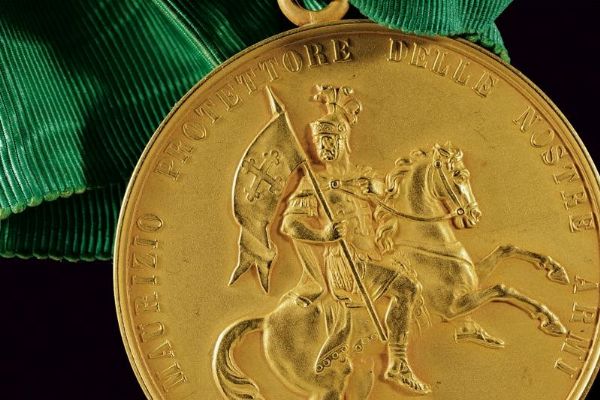 Medaglia Mauriziana per ufficiali generali  - Asta Medaglie, Decorazioni e Ordini - Associazione Nazionale - Case d'Asta italiane