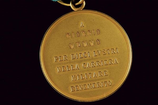 Medaglia Mauriziana per ufficiali generali  - Asta Medaglie, Decorazioni e Ordini - Associazione Nazionale - Case d'Asta italiane