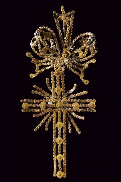 Bella croce religiosa  - Asta Medaglie, Decorazioni e Ordini - Associazione Nazionale - Case d'Asta italiane