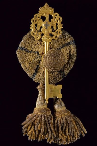 Chiave da Ciambellano di Casa Savoia  - Asta Medaglie, Decorazioni e Ordini - Associazione Nazionale - Case d'Asta italiane