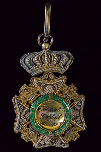 Reale ordine di Francesco I (1829 - 1860)  - Asta Medaglie, Decorazioni e Ordini - Associazione Nazionale - Case d'Asta italiane