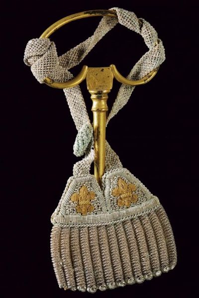 Chiave da Ciambellano con monogramma VRS  - Asta Medaglie, Decorazioni e Ordini - Associazione Nazionale - Case d'Asta italiane